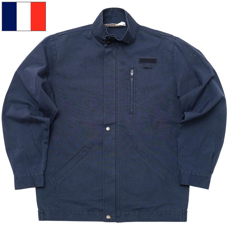 フランス軍 マリーン スタンドカラー ジッパージャケット フランス軍 マリーン スタンドカラー ジッパージャケット