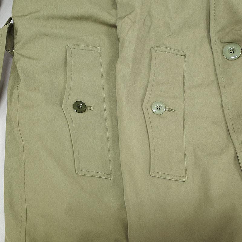 フランス軍 オフィサー トレンチコート カーキ デッドストック