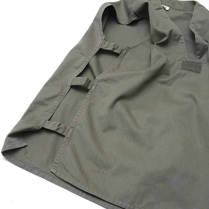メール便可 フランス軍 GAOベスト オリーブ HBT USED JS191UN