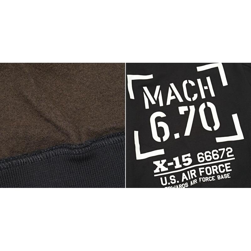 AVIREX アビレックス #6123444 長袖 ジップスウェット MA-1 メンズ