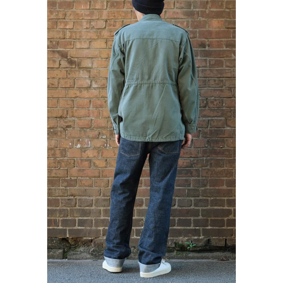フランス軍 AF フィールドジャケット HBT オリーブ USED JJ321UN フランス軍 AF フィールドジャケット HBT オリーブ USED JJ321UN