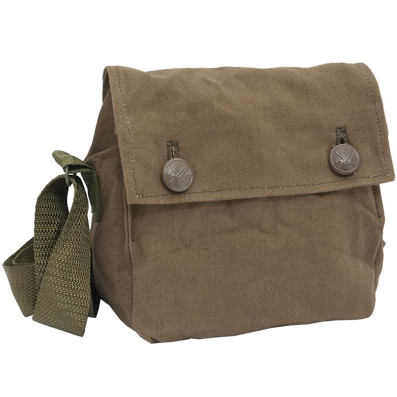 70s ショルダーバッグ ヴィンテージ　ミリタリー　救護バッグ チェコ軍 チェコ軍 キャンバスショルダーバッグ スモール デッドストック