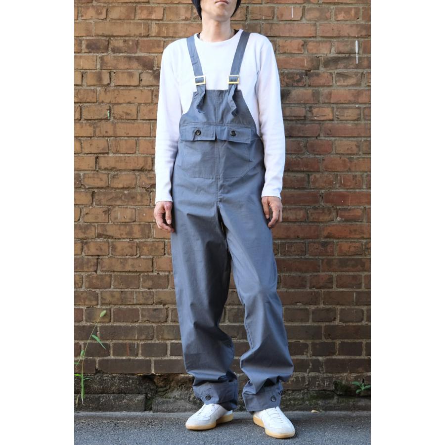 ハンガリー軍 マウンテン ビブオーバーオール グレー レディース