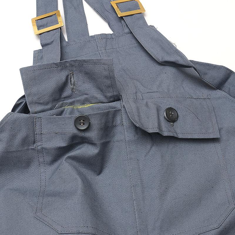 ハンガリー軍 マウンテン ビブオーバーオール グレー レディース