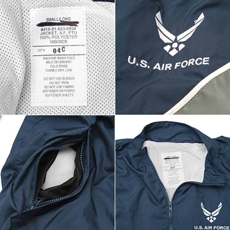 米軍 US AIR FORCE PTジムジャケット デッドストックUD278空軍 米軍 US AIR FORCE PTジムジャケット デッドストックUD278空軍