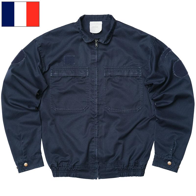 フランス軍 ミリタリーポリス パイロットジャケット ネイビー フランス軍 ミリタリーポリス パイロットジャケット ネイビー