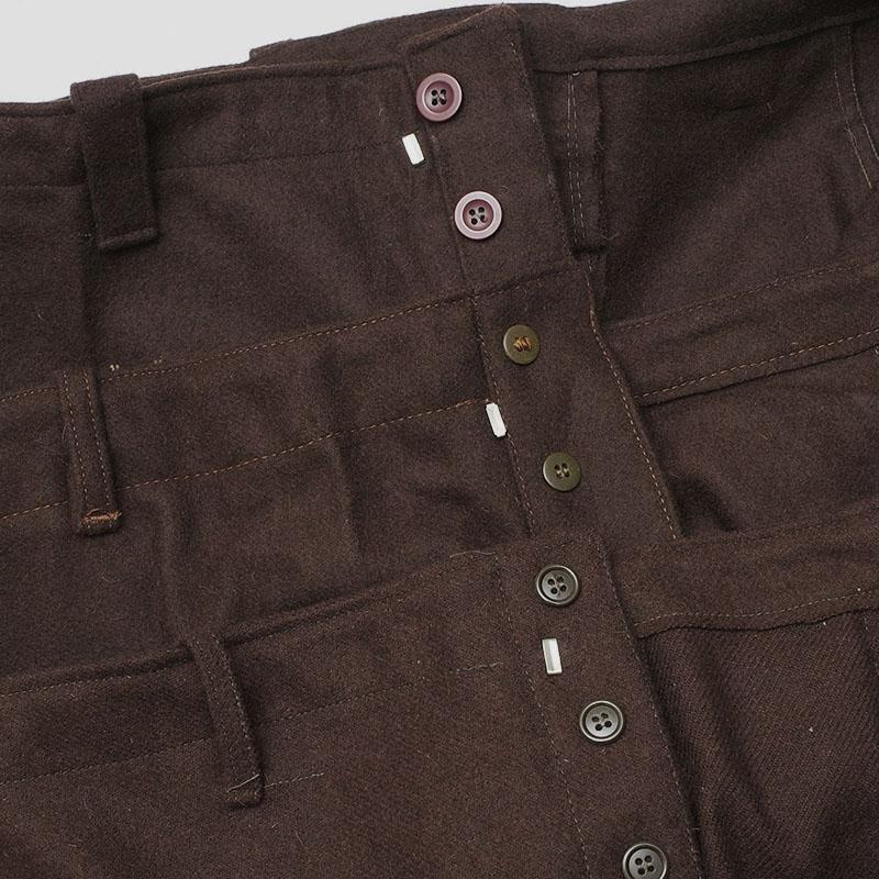 【美品】PT01 サマーウールパンツ サイズ50 ブラウン 楽天市場】イタリア軍 ホスピタル ウールパンツ ブラウン デッド