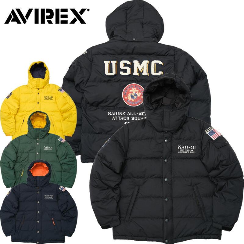 AVIREX アビレックス #7832253001 USMC クラシック ダウンジャケット