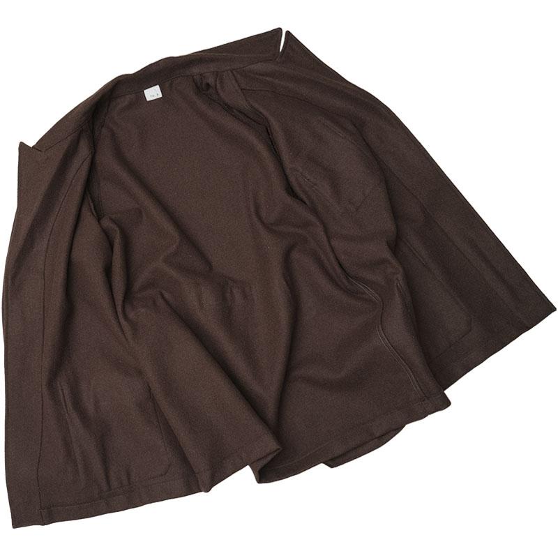 イタリア軍 ホスピタル ウールジャケット ブラウン デッドストック