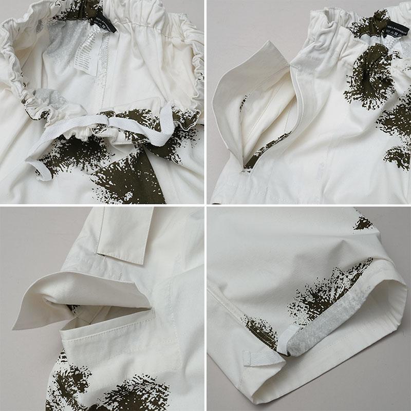 フランス軍　山岳部隊　スノーカモ　オーバーパンツ　ヴィンテージ　ビンテージ　古着 フランス軍山岳部隊 スノーカモフラージュ オーバーパンツ