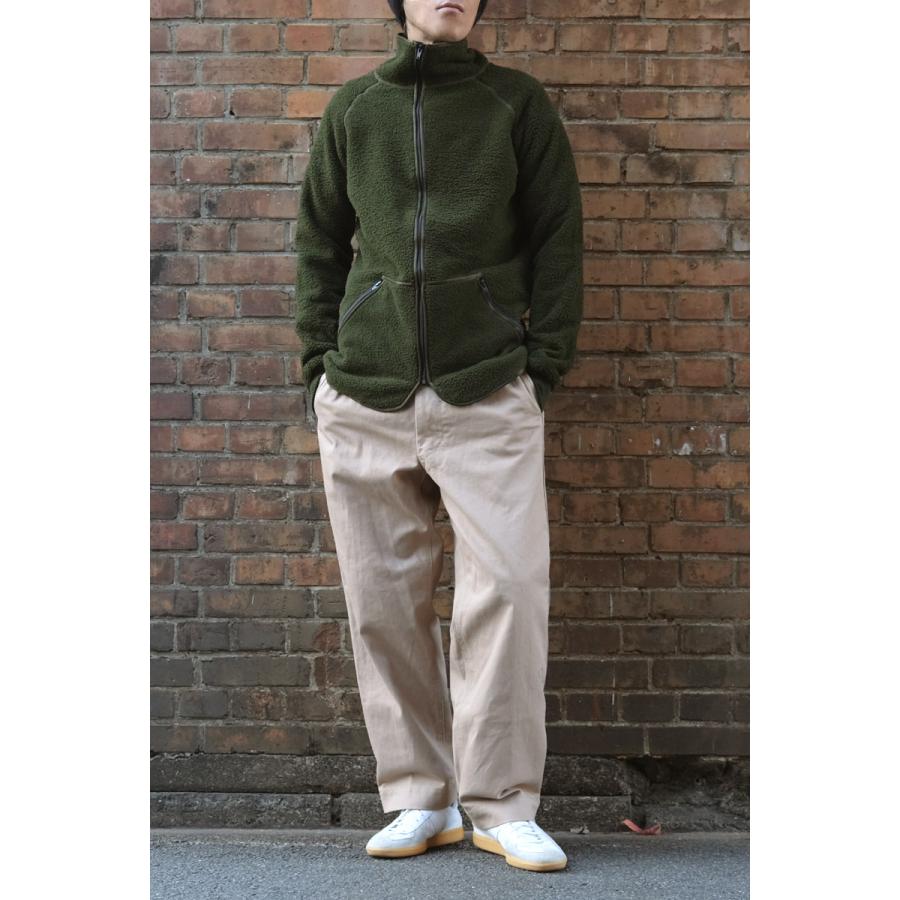 オランダ軍 フリースジャケット グリーン NEWタイプ USED オランダ軍 フリースジャケット グリーン NEWタイプ USED