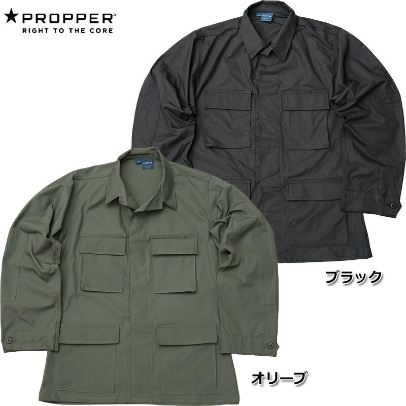 PROPPER プロッパー BDU ジャケット XL/R ブラック PROPS-STORE【アメリカンインポートウェア＆スニーカー、ライフ