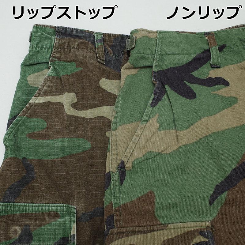 米軍 BDU パンツ ウッドランド USED PP399UN アメリカ軍 GI カーゴパンツ 軍パン フィールド コンバット 戦闘服 リップストップ ノンリップ カモフラージュ｜seabees｜08