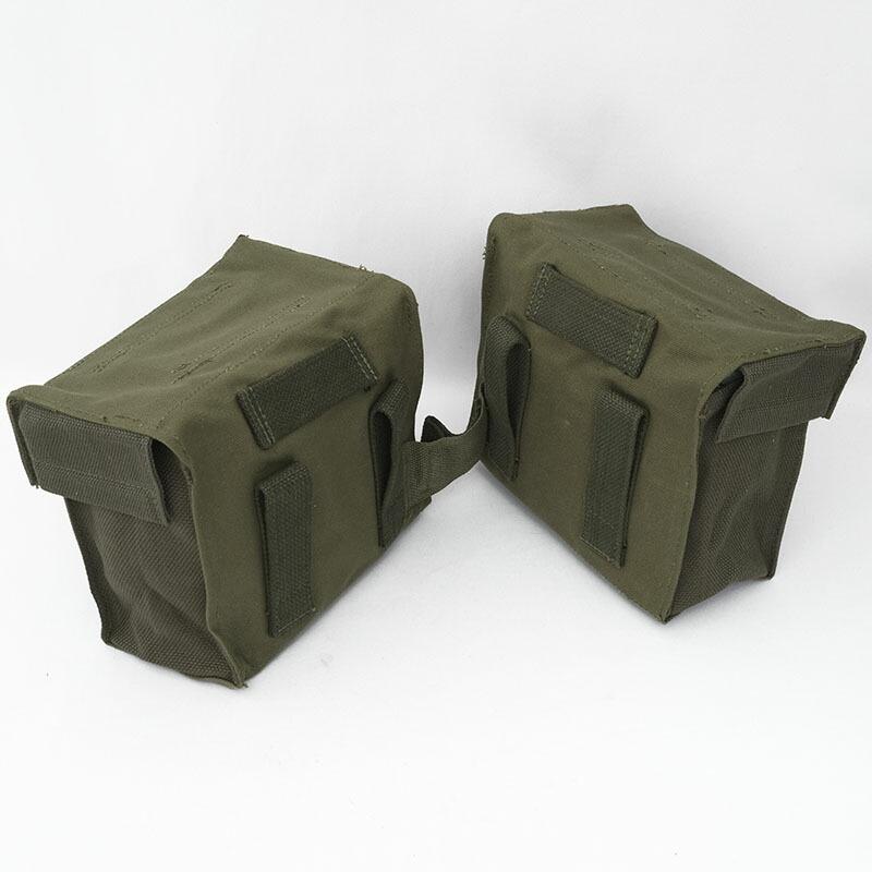 オランダ軍 キャンバス ベルトポーチ ダブル デッドストック BP148NN