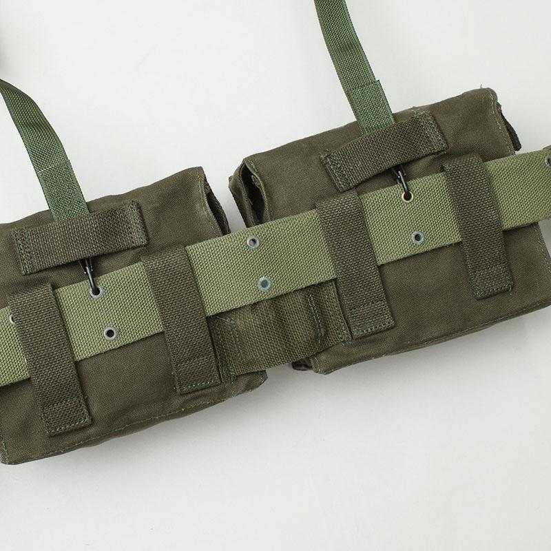 オランダ軍 キャンバス ベルトポーチ ダブル デッドストック BP148NN