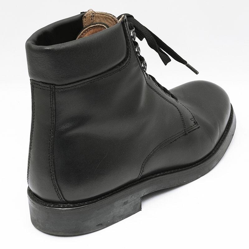 オランダ軍 レザー アンクルブーツ ブラック USED FB069UN ワーク