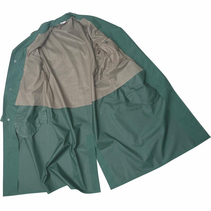 東ドイツ軍 レインコート グリーン Bタイプ デッドストック JR036NN