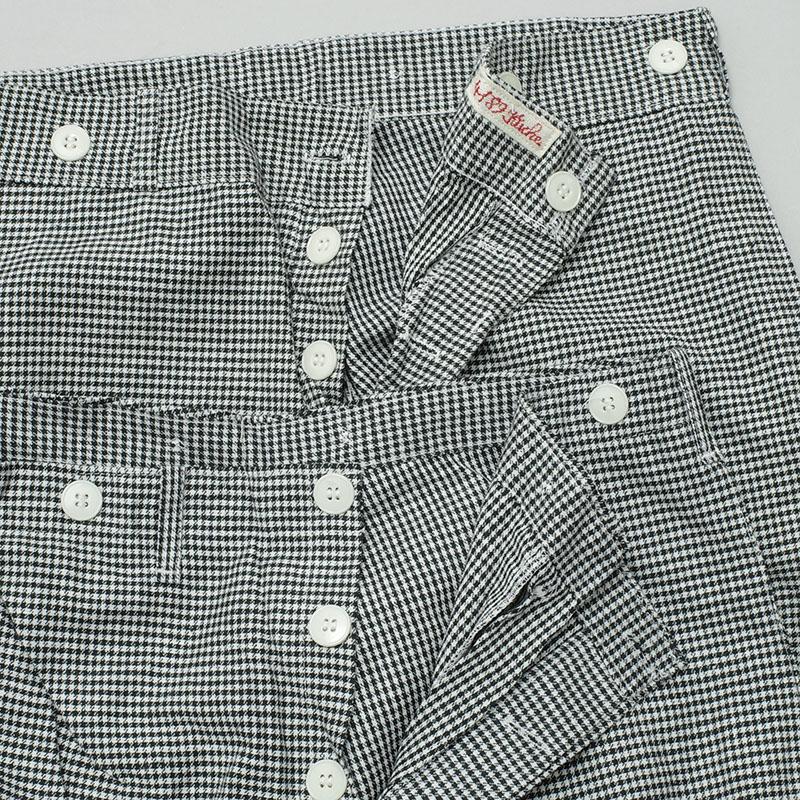 東ドイツ軍 シェフパンツ ハウンドトゥースチェック デッドストック