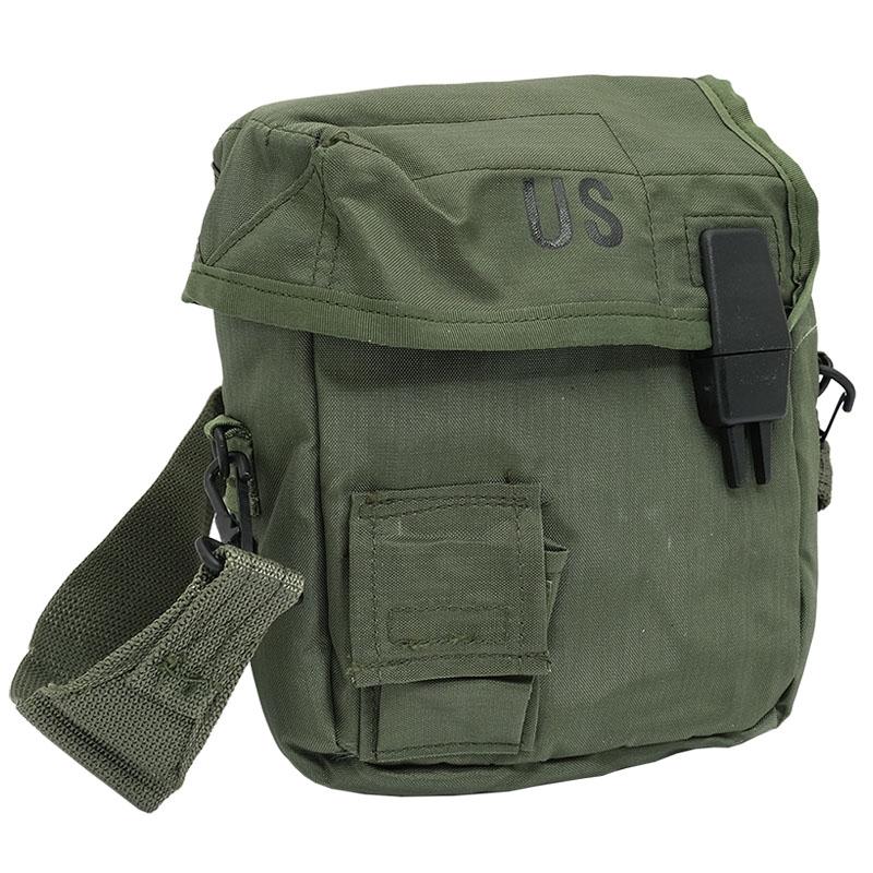 米軍 2QT キャンティーンカバー ショルダーバッグ ナイロン オリーブ