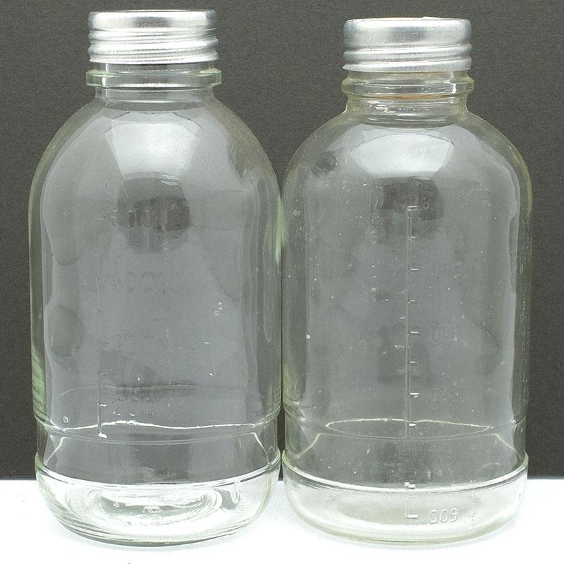 チェコ軍 ガラスボトル 600ml デッドストック EE794NN 容器 ガラス瓶