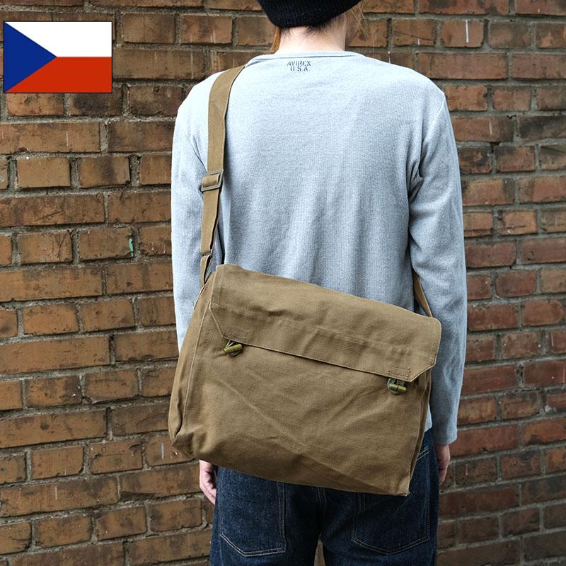 vintage 当時物チェコ軍 ミリタリーショルダーバッグ デッドストック