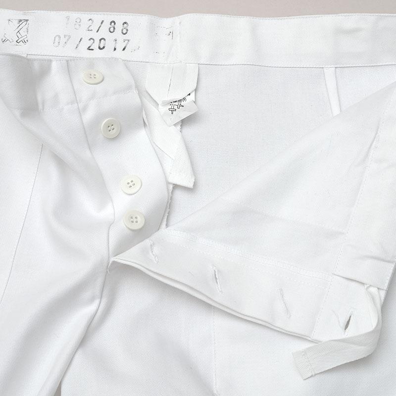 チェコ軍 シェフパンツ ホワイト ツイル デッドストック PP412NN