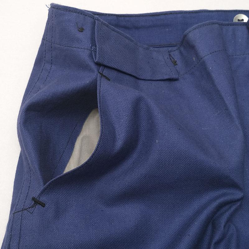 スウェーデン軍 メカニックパンツ ネイビー 2ポケット デッド