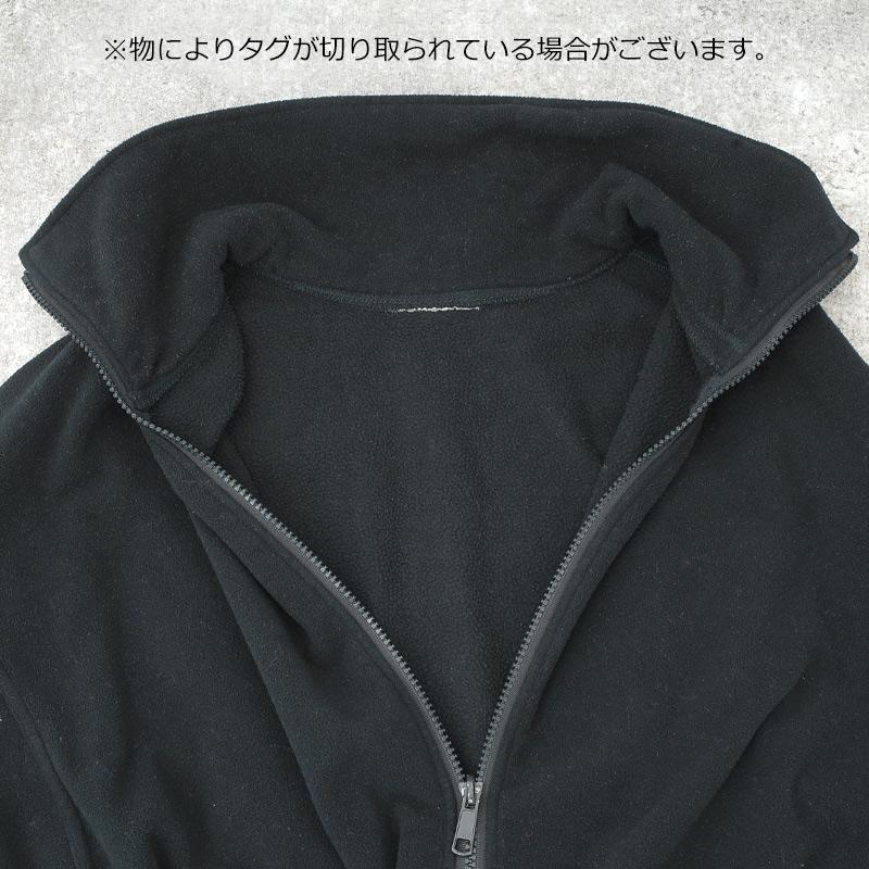 フランス軍 フリースジャケット ネイビー USED JJ344UN フルジップ