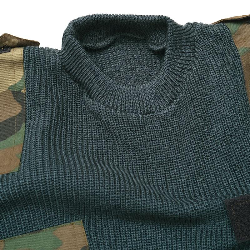 チェコ軍 M93 コマンドセーター グリーン デッドストック JW077NN