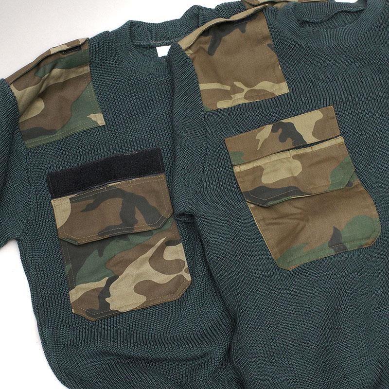 チェコ軍 M93 コマンドセーター グリーン デッドストック JW077NN