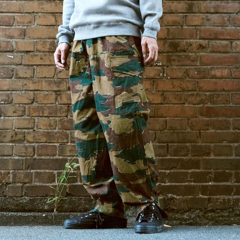 ベルギー軍 M-58 ジグソーカモ コンバット オーバーパンツ USED M58