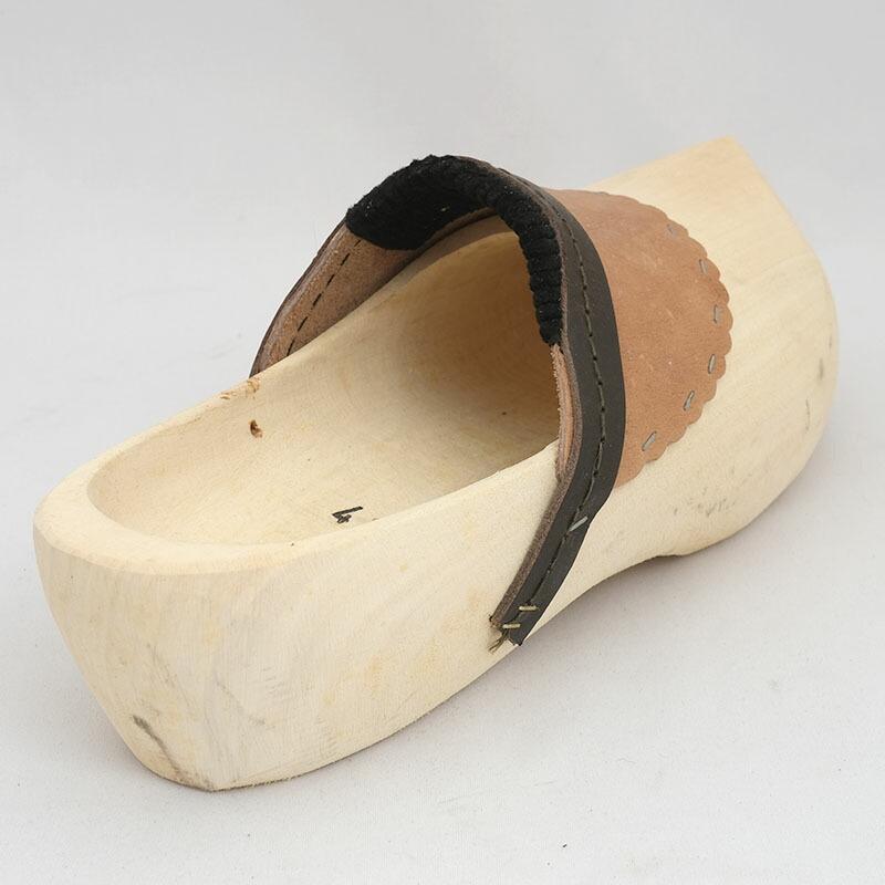 オランダ ウッドシューズ デッドストック FE053UN クロンプ クロッグ