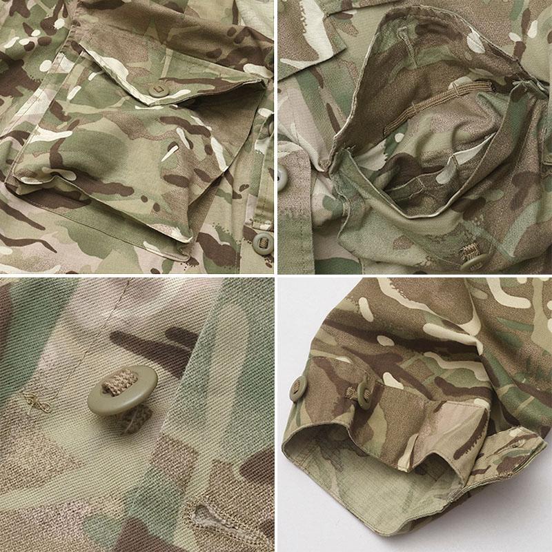 イギリス軍 バラックシャツ MTPカモ USED JS212UN 英軍 ARMY