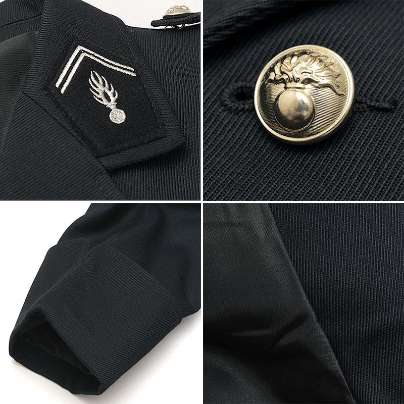 フランス軍 ミリタリーポリス ユニフォームジャケット ダークネイビー