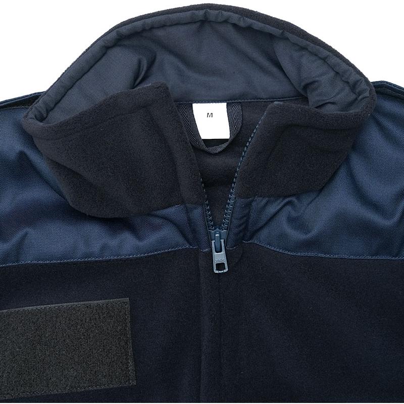 フランス ポリス フリースジャケット ネイビー ブルーライン