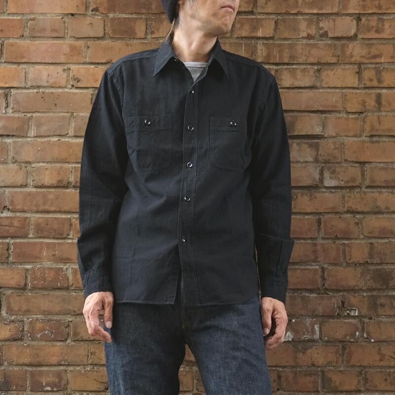 BUZZ RICKSON'S バズリクソンズ #BR29143 ブラック シャンブレー