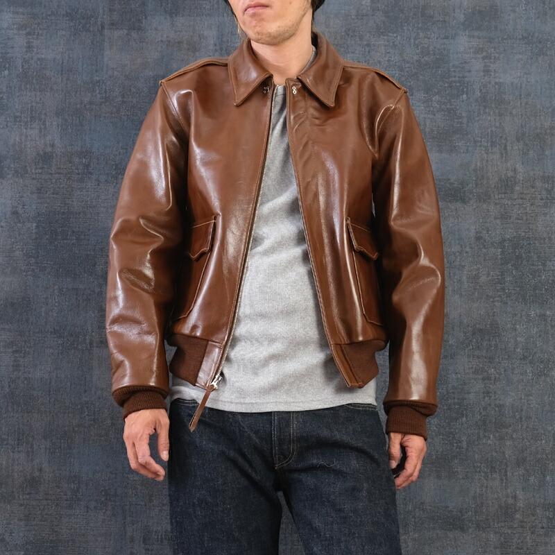 新品未使用！ BUZZ RICKSONS バズリクソンズ #BR80633 A-2 フライト ジャケット『UNITED SHEEP LINED CLOTHING CO. ORDER No. 42-18777-P』 A2 メンズ 男性 アウター 【JSB2413132834】(87120円)