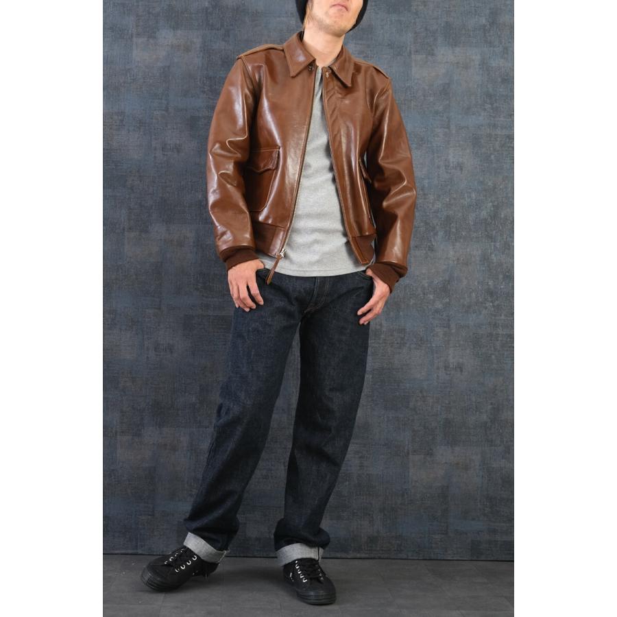 新品未使用！ BUZZ RICKSONS バズリクソンズ #BR80633 A-2 フライト ジャケット『UNITED SHEEP LINED CLOTHING CO. ORDER No. 42-18777-P』 A2 メンズ 男性 アウター 【JSB2413132834】(87120円)