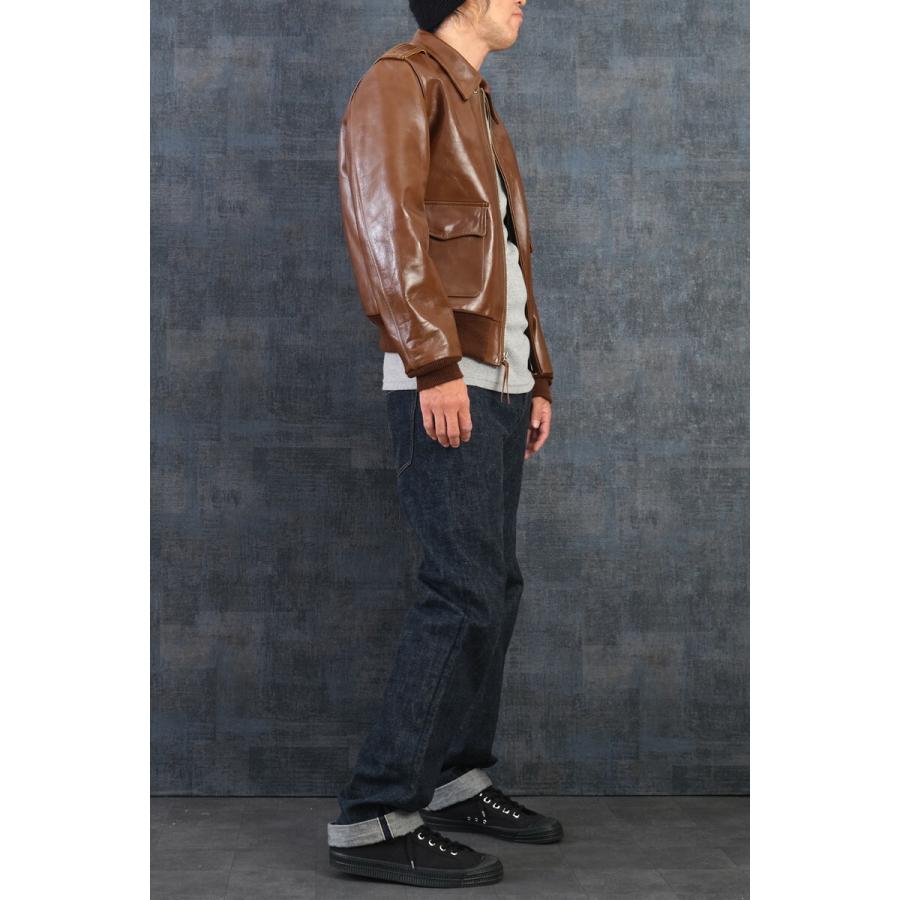 新品未使用！ BUZZ RICKSONS バズリクソンズ #BR80633 A-2 フライト ジャケット『UNITED SHEEP LINED CLOTHING CO. ORDER No. 42-18777-P』 A2 メンズ 男性 アウター 【JSB2413132834】(87120円)