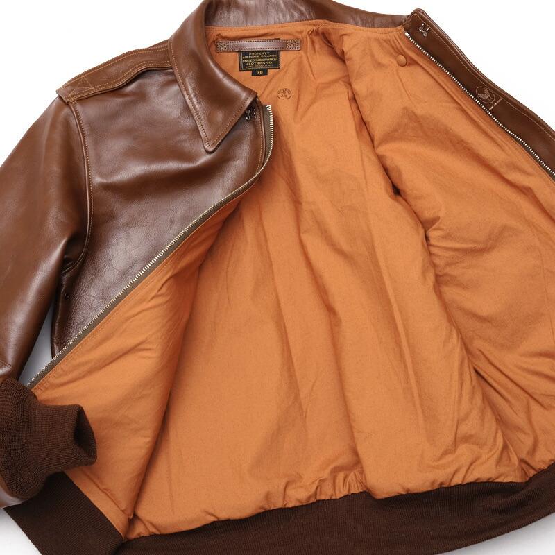 新品未使用！ BUZZ RICKSONS バズリクソンズ #BR80633 A-2 フライト ジャケット『UNITED SHEEP LINED CLOTHING CO. ORDER No. 42-18777-P』 A2 メンズ 男性 アウター 【JSB2413132834】(87120円)