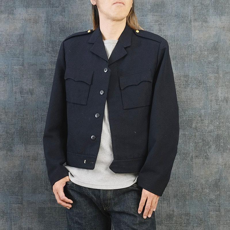 スウェーデン軍 ユニフォーム アイクジャケット ネイビー USED JJ357NN