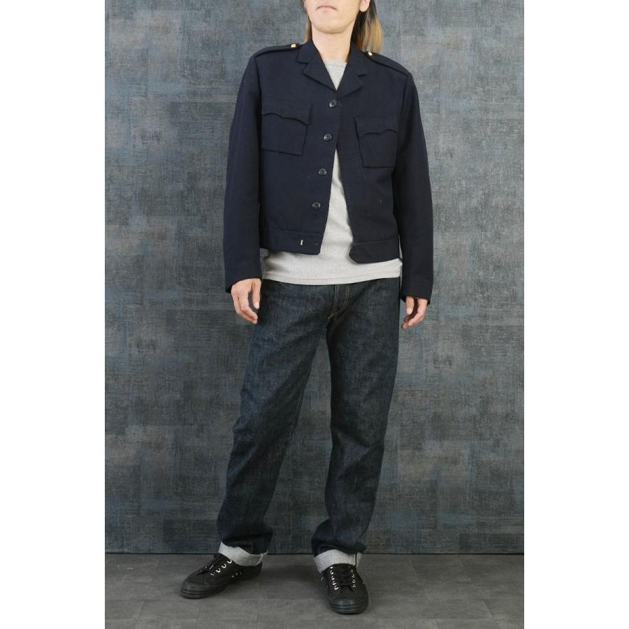 スウェーデン軍 ユニフォーム アイクジャケット ネイビー USED JJ357NN