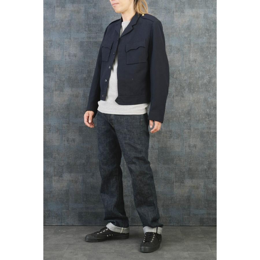 スウェーデン軍 ユニフォーム アイクジャケット ネイビー USED JJ357NN