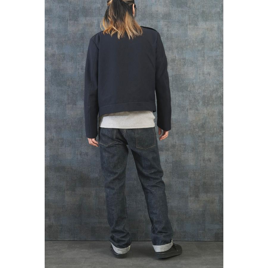 スウェーデン軍 ユニフォーム アイクジャケット ネイビー USED JJ357NN