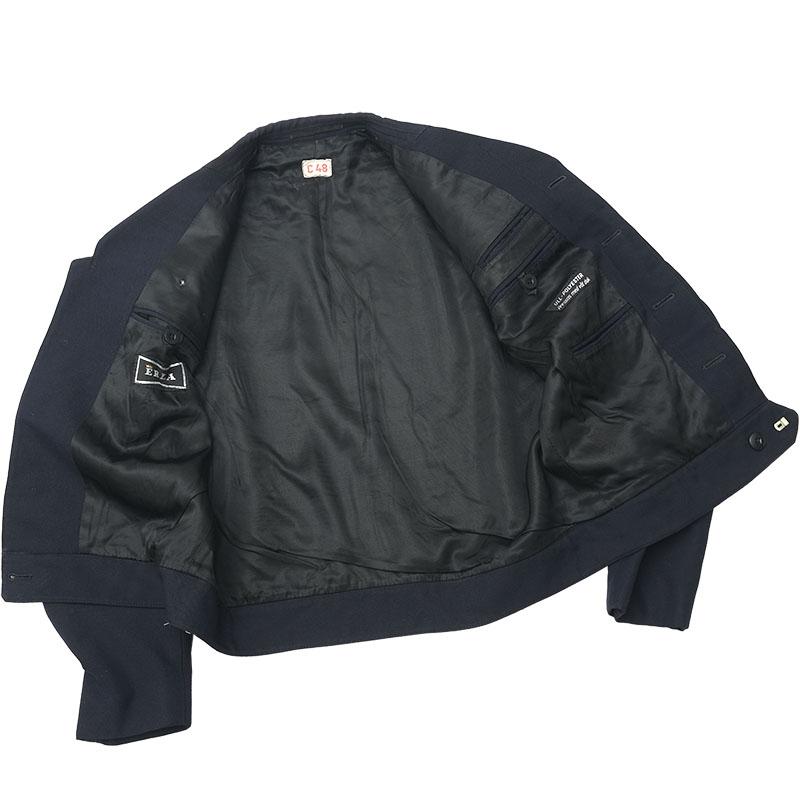 スウェーデン軍 ユニフォーム アイクジャケット ネイビー USED JJ357NN