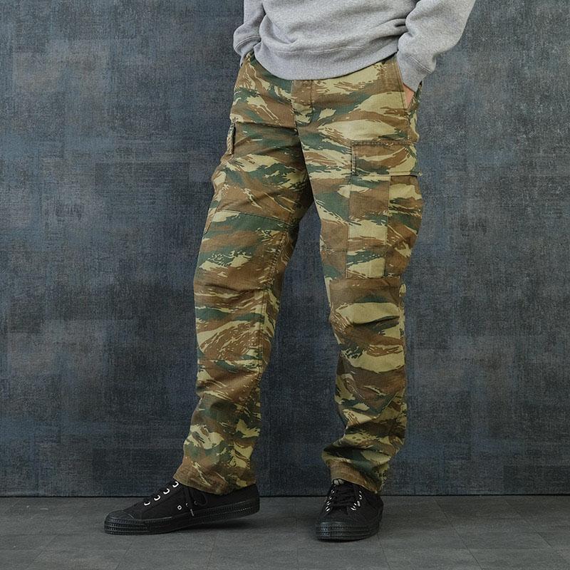 ギリシャ軍 フィールド カーゴパンツ リップストップ リザードカモ