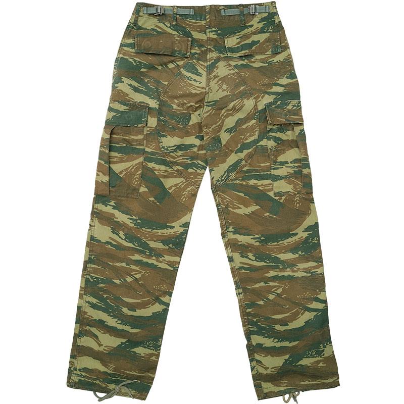 VALABASAS 迷彩カーゴ/ADEPT CAMO PANTS ギリシャ軍 フィールド カーゴパンツ リップストップ リザードカモ