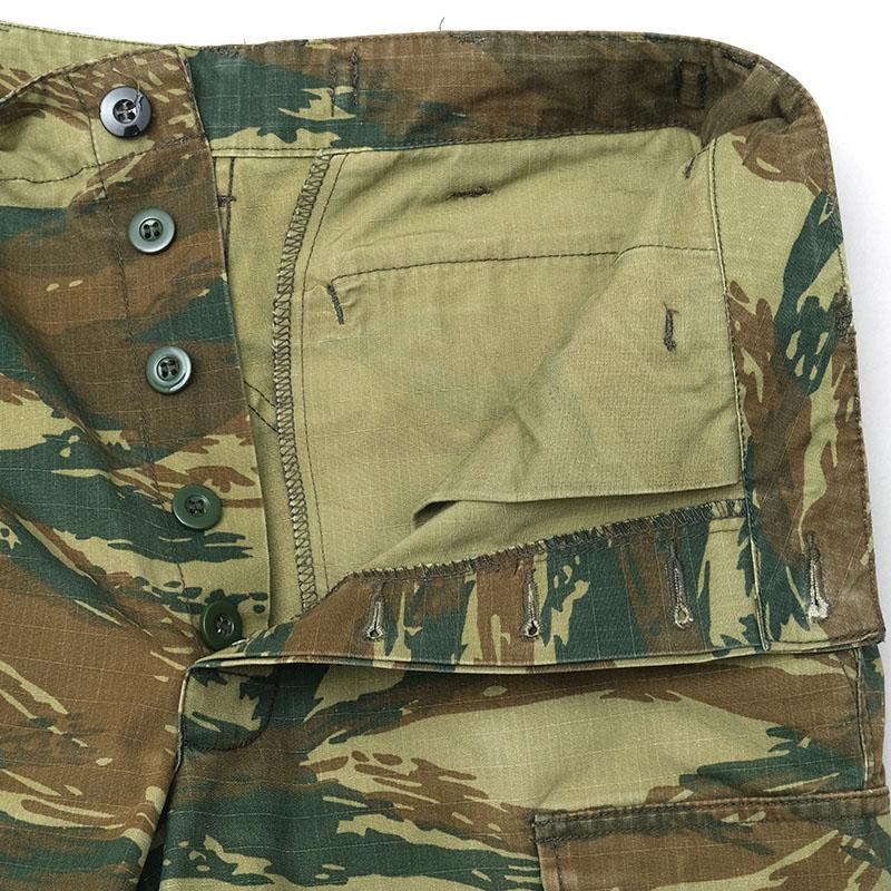 ギリシャ軍 フィールド カーゴパンツ リップストップ リザードカモ