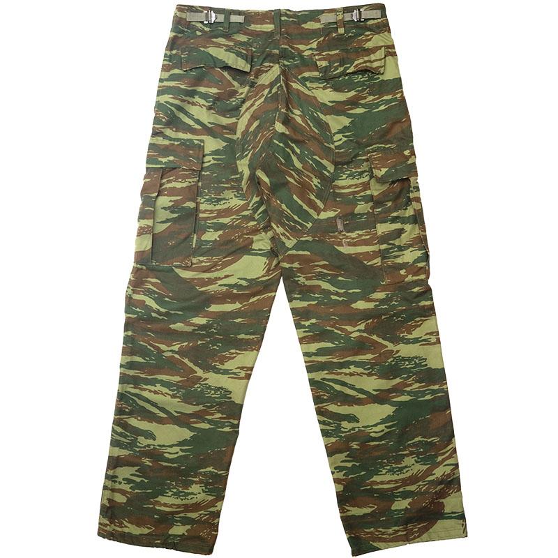 ギリシャ軍 フィールド カーゴパンツ ツイル リザードカモ USED
