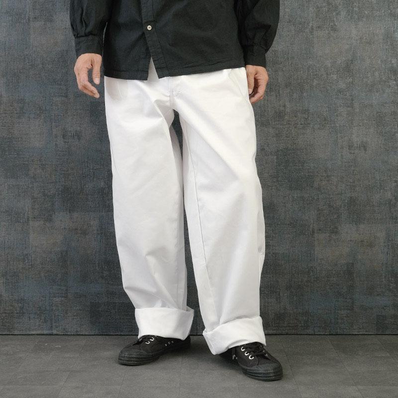 オランダ軍 フィールドパンツ ホワイト デッドストック PP422NN